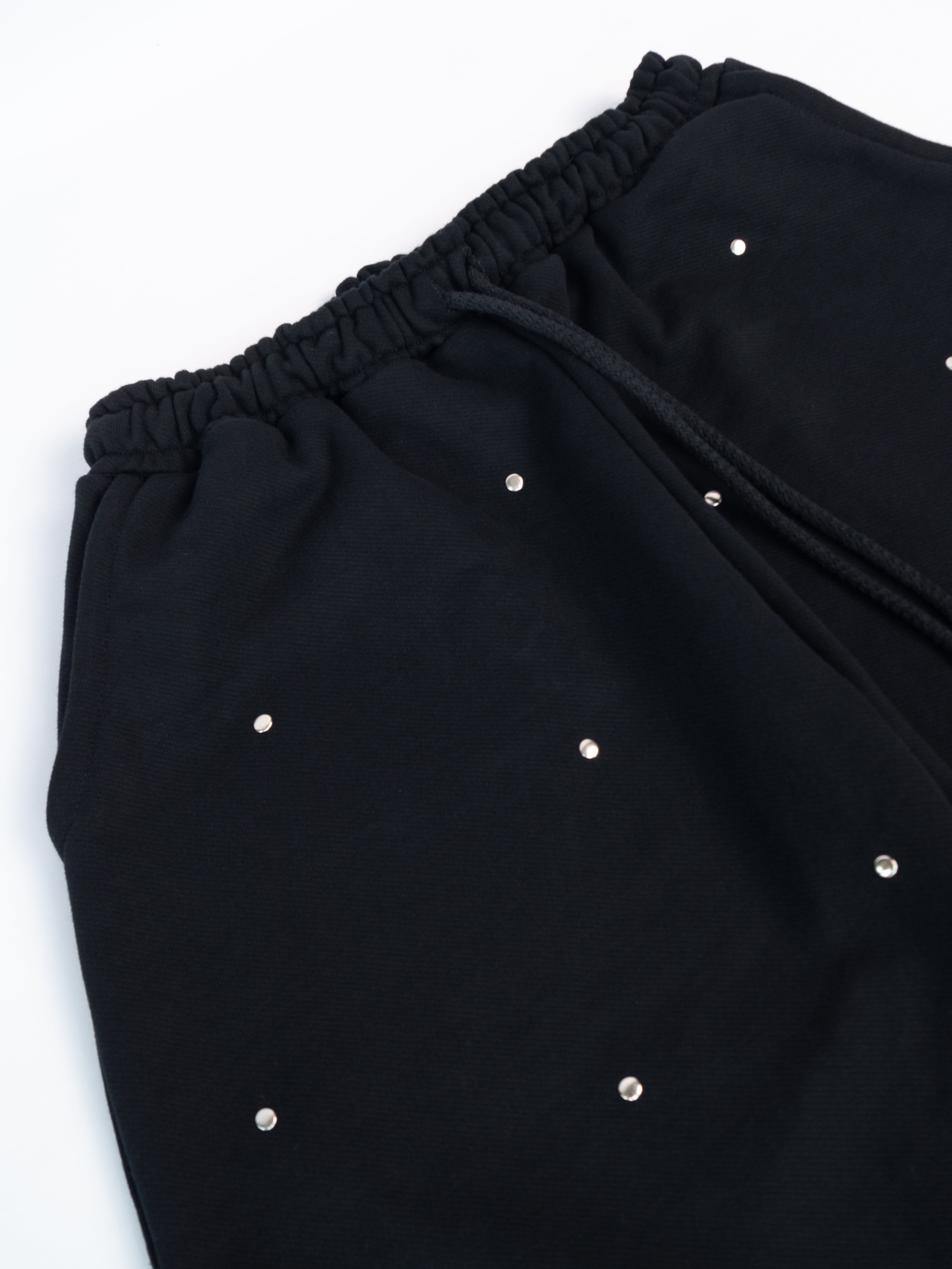 Glossy sweatshorts
