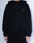 Stars Hoodie Black