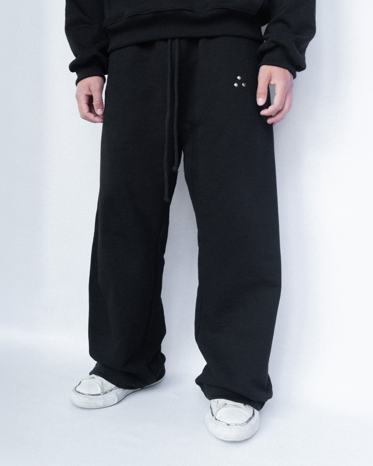 Stars Sweatpants Black