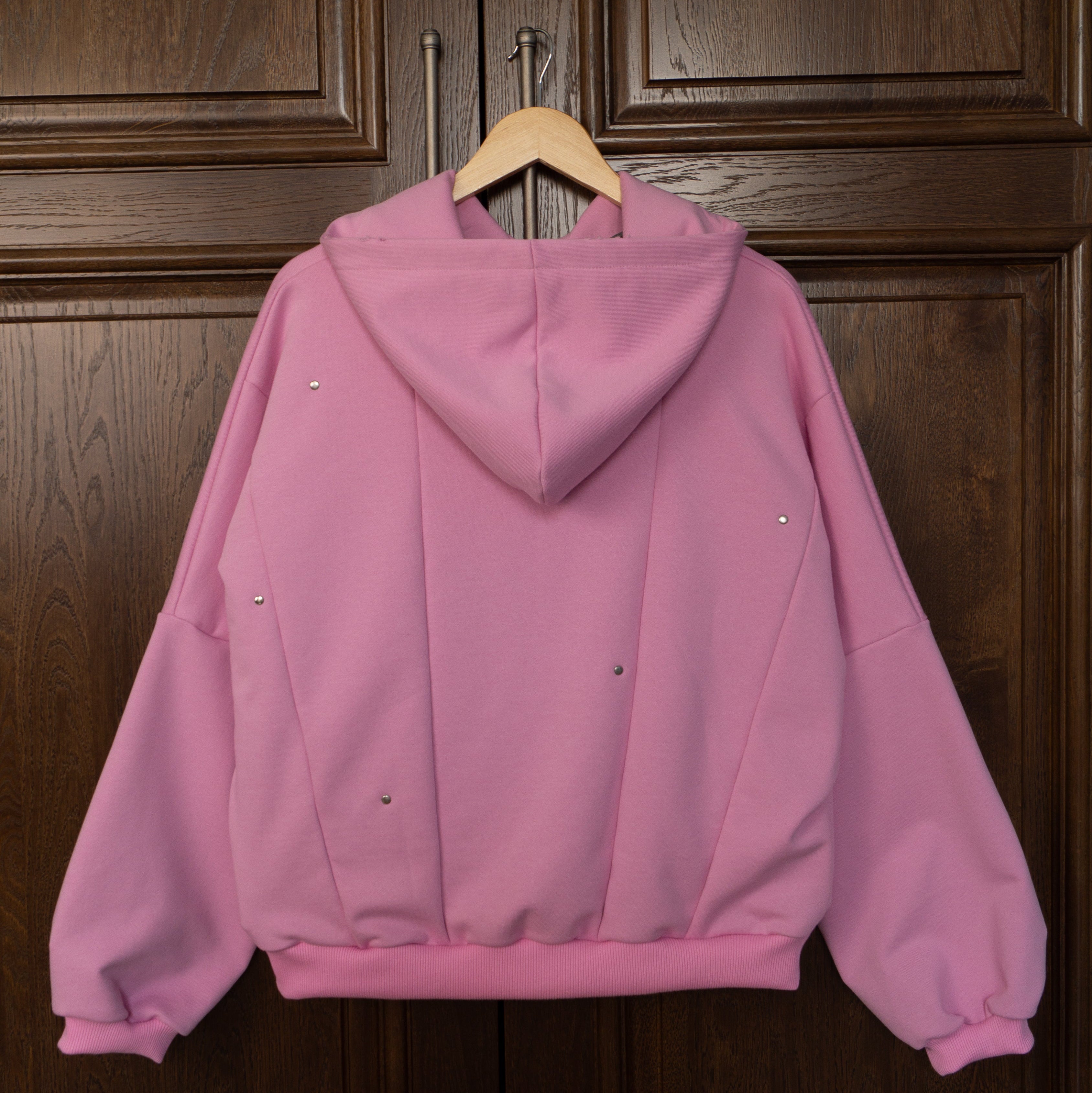 Glossy Distressed Hoodie