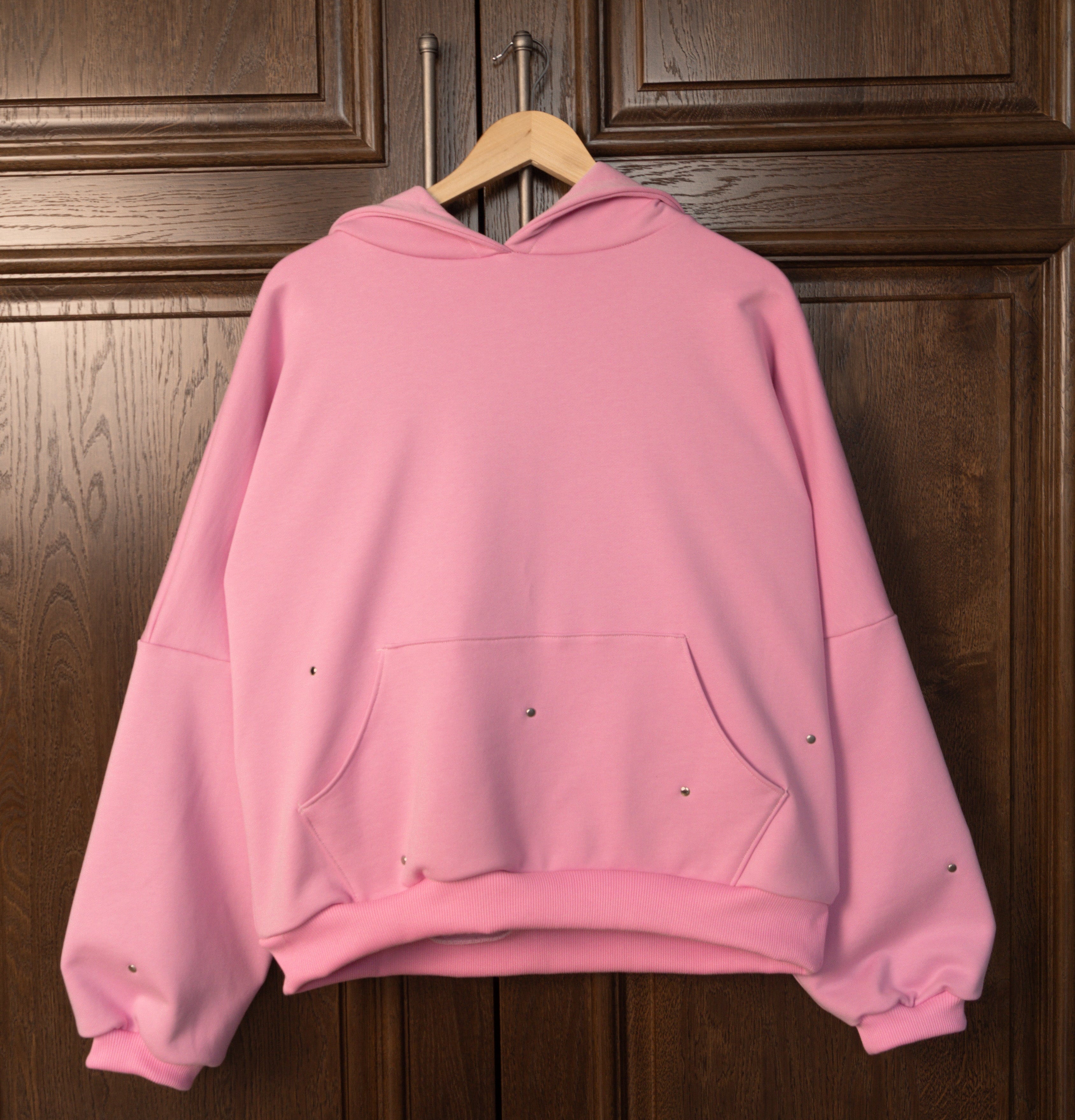 Glossy Pink Hoodie 1of1