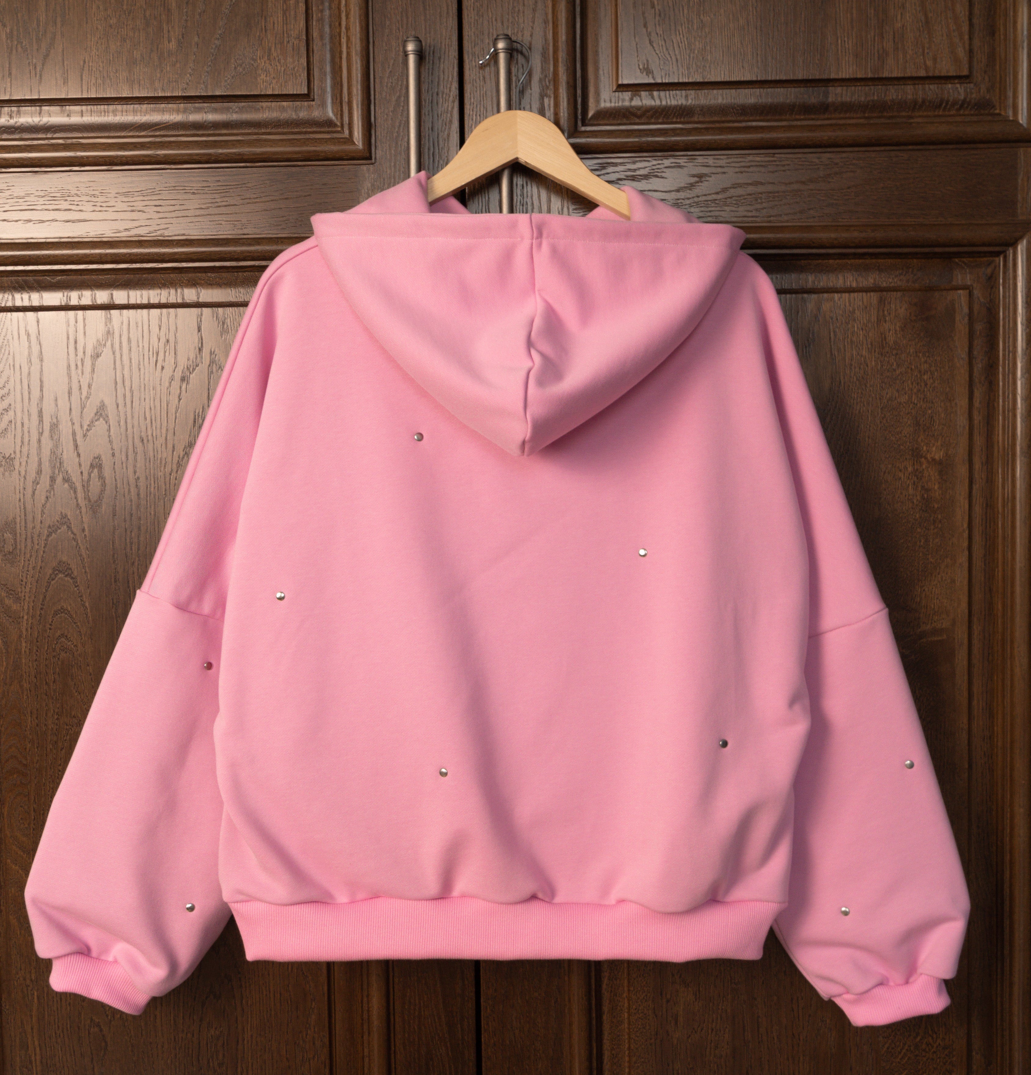 Glossy Pink Hoodie 1of1