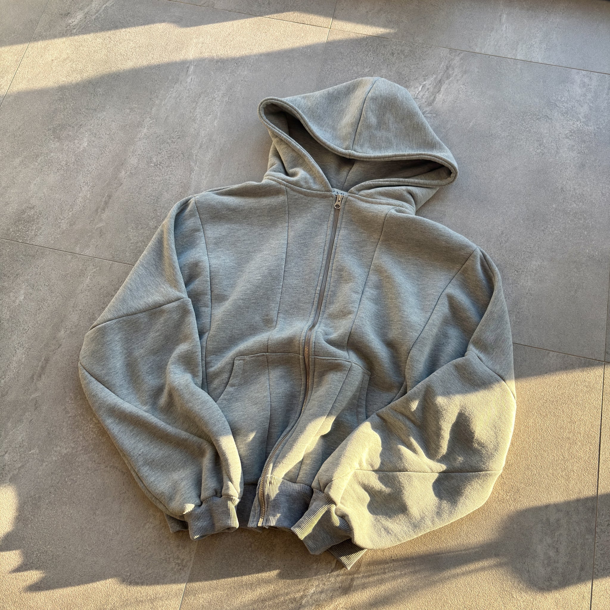 Monarch zip hoodie - Grey