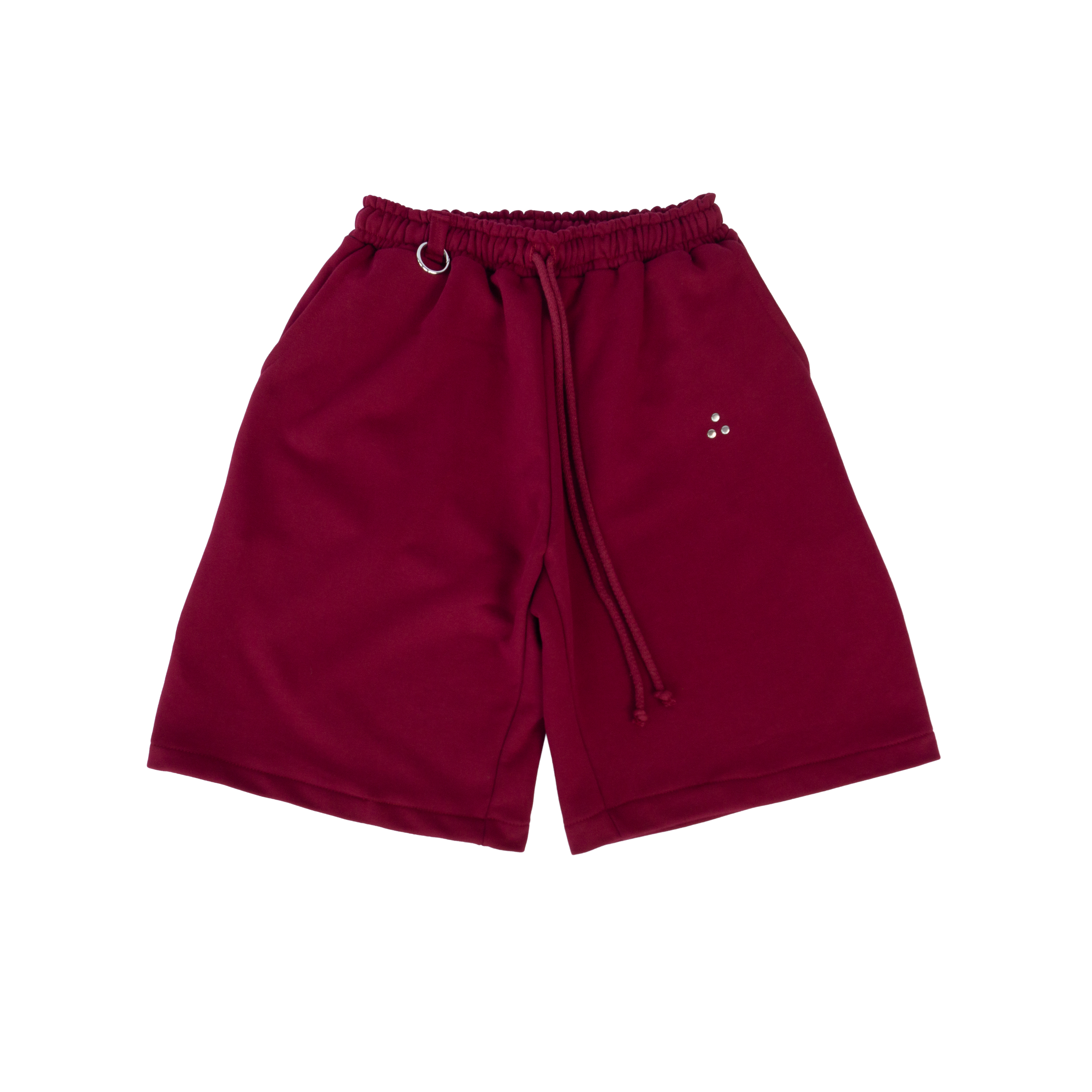 Stars Sweatshorts Burgundy