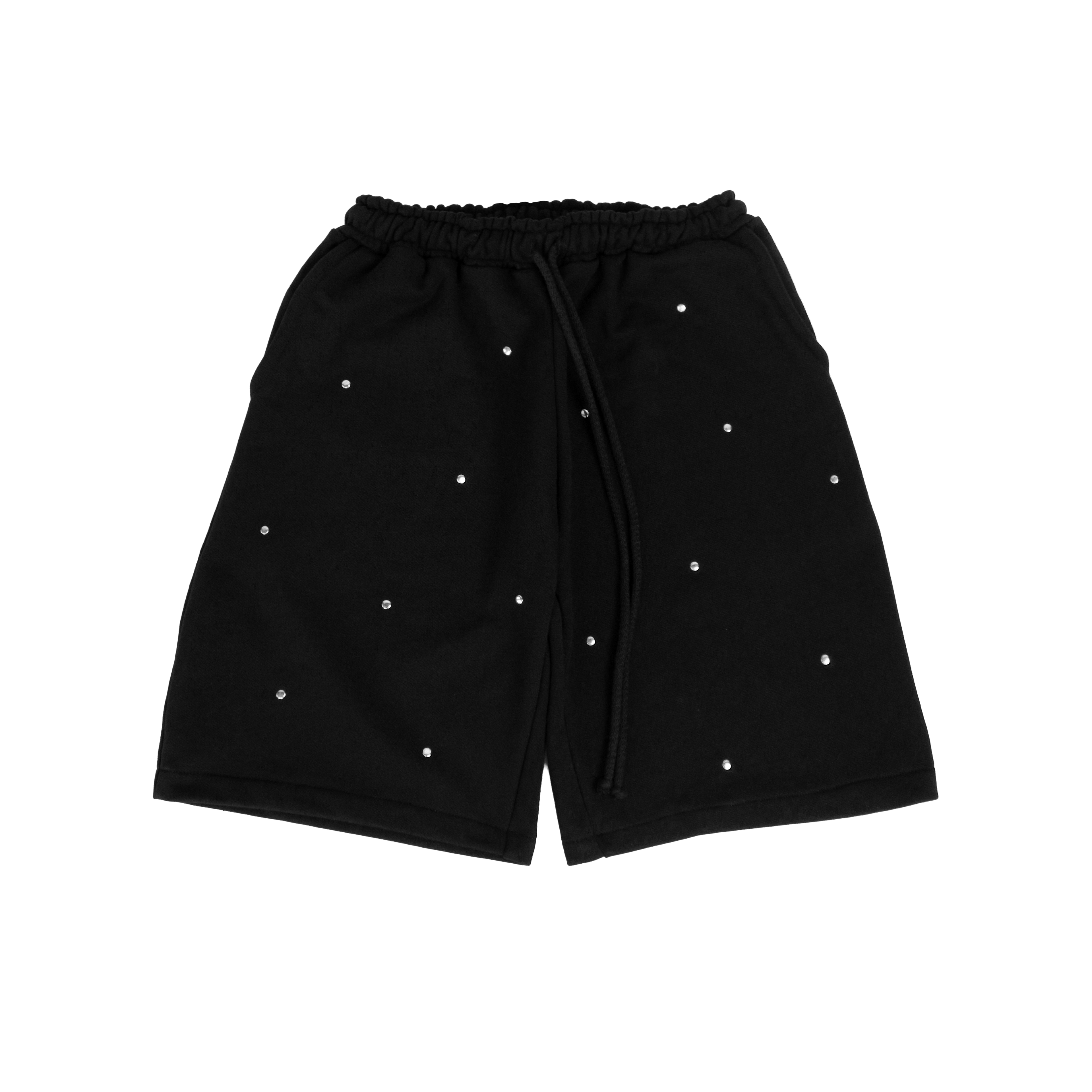 Glossy sweatshorts