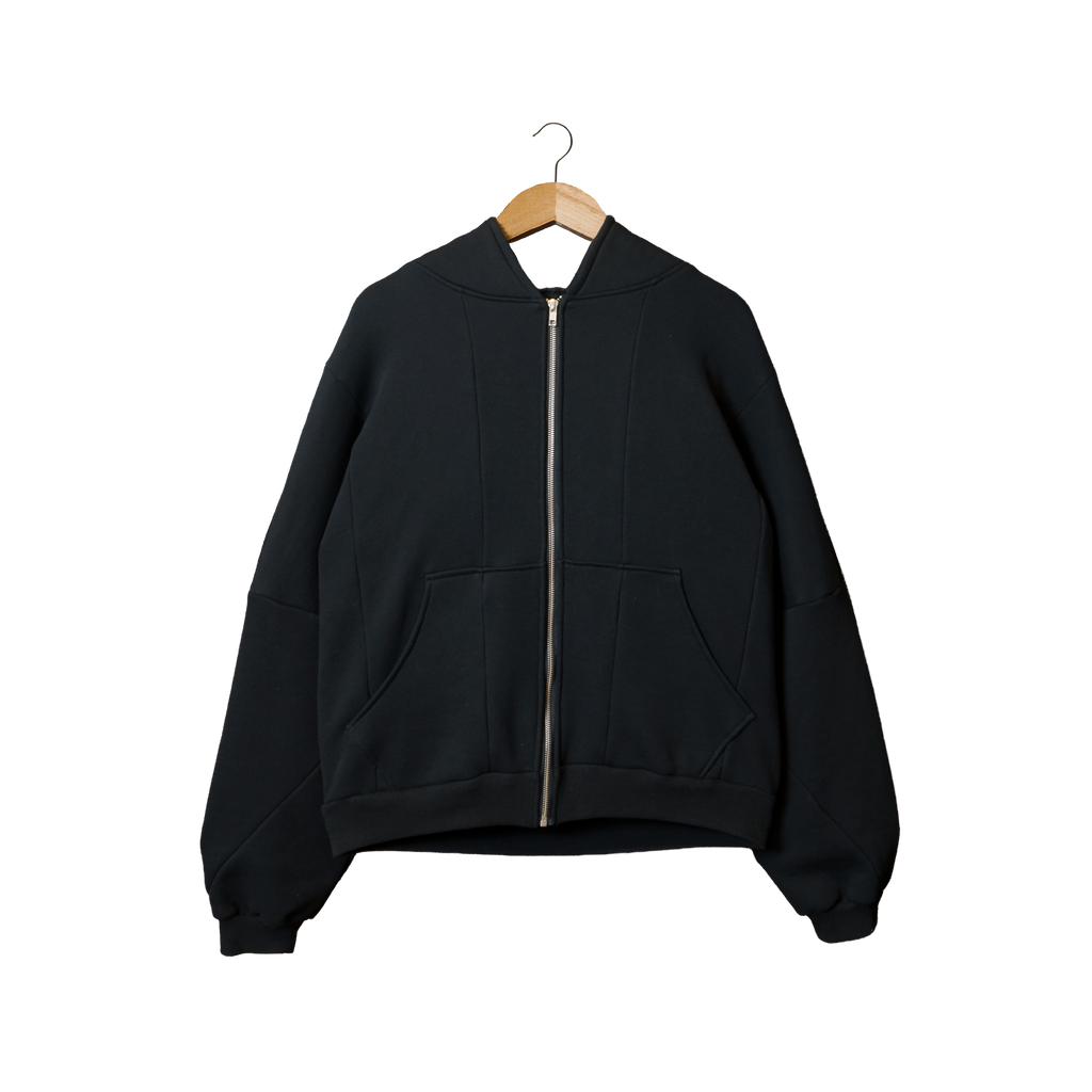 Monarch zip hoodie - Black