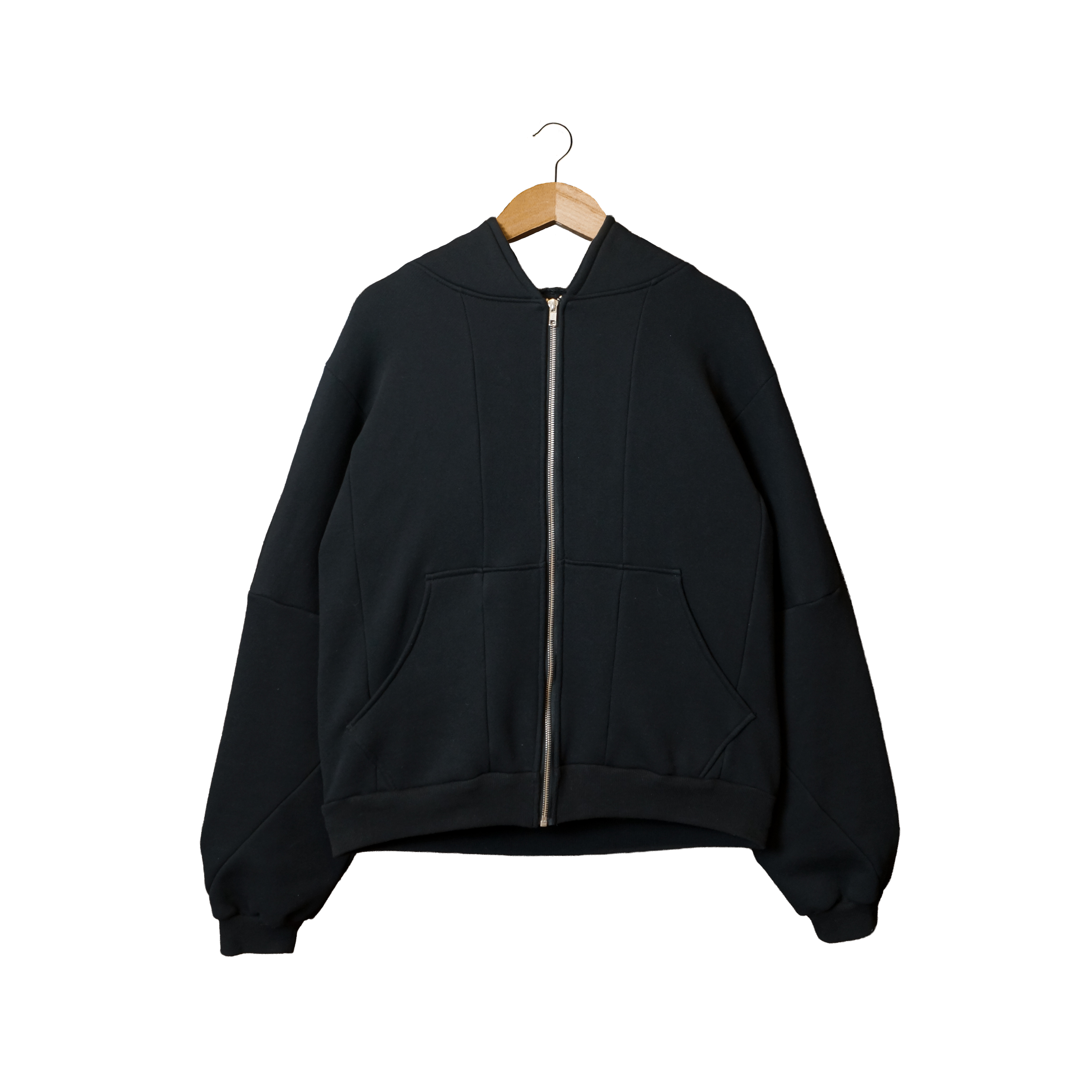 Monarch zip hoodie - Black